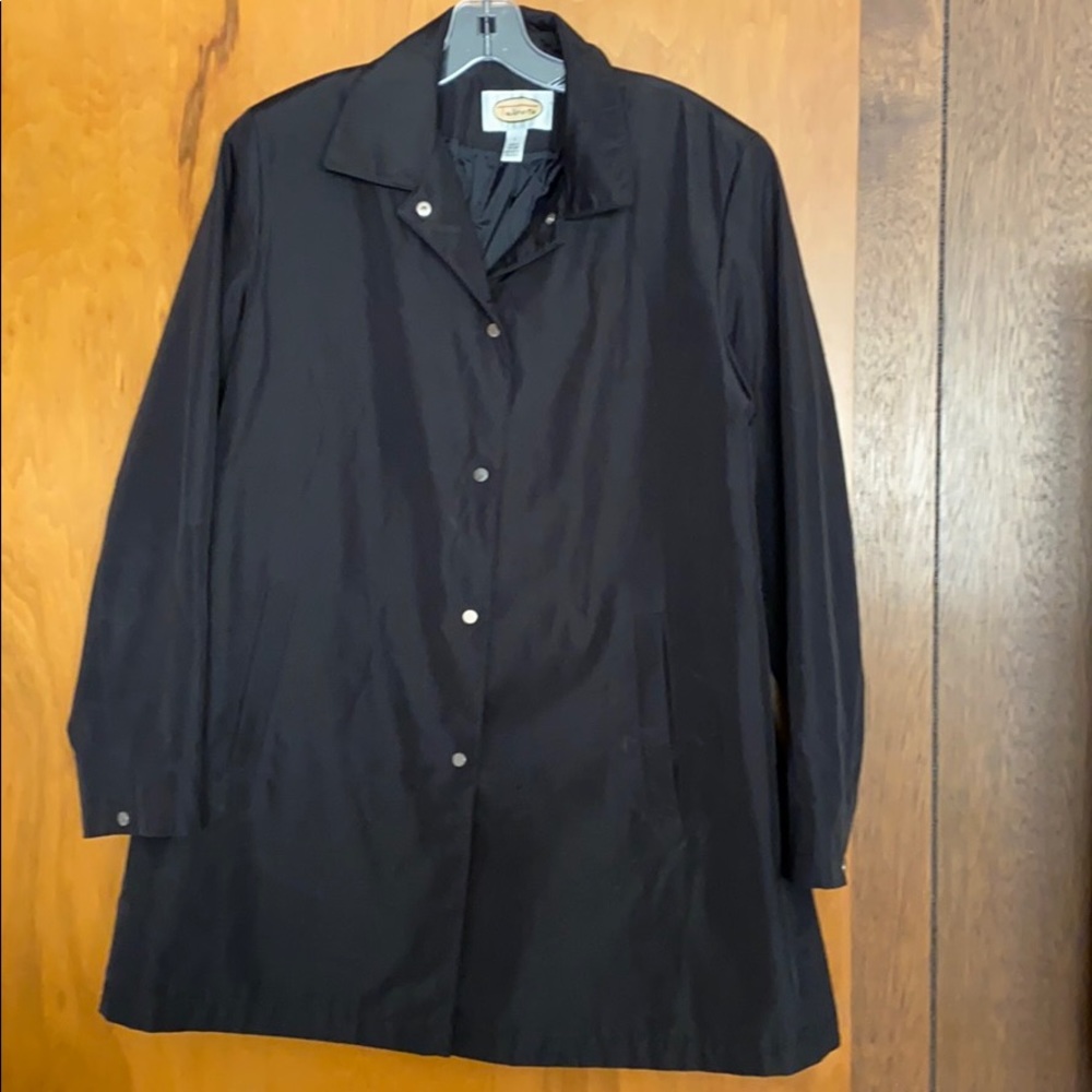 Talbot’s Black Lightweight coat